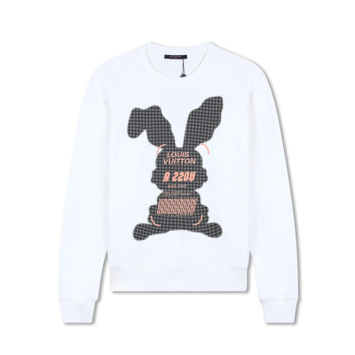 루이비통 남성 모던 화이트 맨투맨 - Louis vuitton Mens White Tshirts - lv58x