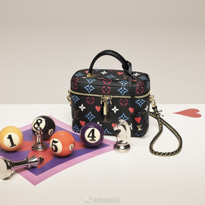 루이비통 여성 블랙 베니티 - Louis vuitton Womens Black Vanity - lv102x