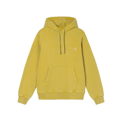 스터시 남성 옐로우 후드티 - Stussy Mens Yellow Hoodie - stu03x