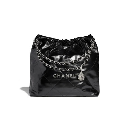 샤넬 여성 트렌디 블랙 22백 - Chanel Womens Black 22Bag - ch14x