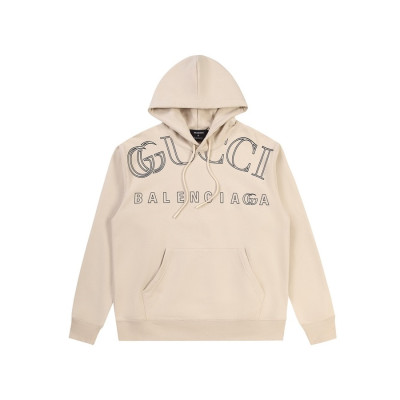 구찌 남/녀 트렌디 베이지 후드티 -  Gucci Unisex Beige Hoodie - gu69x