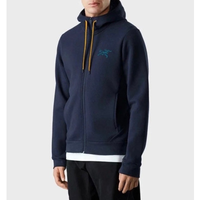 아크테릭스 남성 네이비 후드티- Arcteryx Mens Navy Hoodie - arc07x