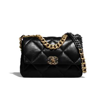 샤넬 여성 블랙 19백 - Chanel Womens Black 19Bag - ch18x