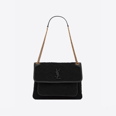 입생로랑 여성 블랙 숄더백 - Saint Laurent Womens Black Shoulder Bag - ysl217x