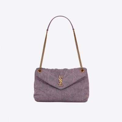 입생로랑 여성 퍼플 숄더백 - Saint Laurent Womens Purple Shoulder Bag - ysl282x