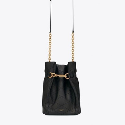 입생로랑 여성 블랙 버킷백 - Saint Laurent Womens Black Bucket Bag - ysl286x