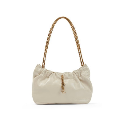 입생로랑 여성 화이트 숄더백 - Saint Laurent Womens White Shoulder Bag - ysl300x