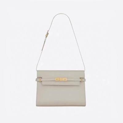 입생로랑 여성 화이트 숄더백 - Saint Laurent Womens White Shoulder Bag - ysl312x