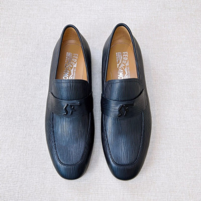 페라가모 남성 블랙 로퍼- Salvatore Ferragamo Mens Black Loafer - sf02x