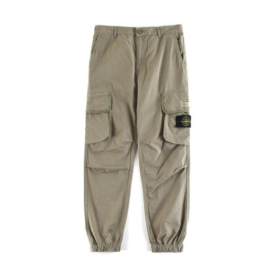 스톤아일랜드 남성 카키 팬츠 - Stone Island Mens Khaki Pants - sto0535x