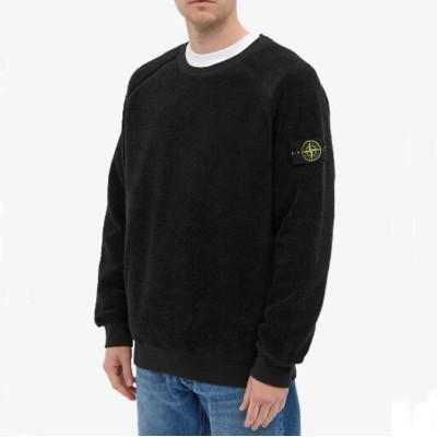 스톤아일랜드 남성 모던 블랙 맨투맨 - Stone Island Mens Black Tshirts - sto0538x