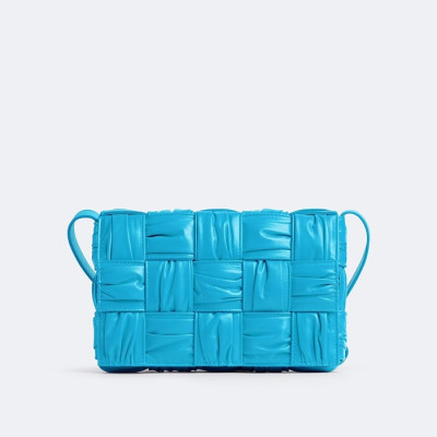 보테가베네타 남/녀 블루 카세트백 - Bottega Veneta Unisex Blue Cassette Bag - bv15x