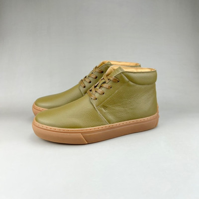 토즈 남성 베이직 그린 스니커즈 - Tods Mens Green Sneakers - toz295x