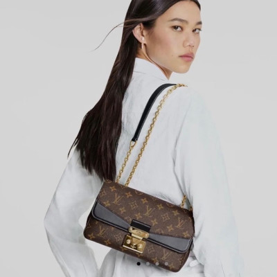 루이비통 여성 브라운 마카오백 - Louis vuitton Womens Brown Marceau Bag - lv205x