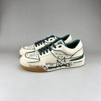 돌체앤가바나 남성 그린 스니커즈 - Dolc& Gabbana Mens Green Sneakers - dol377x