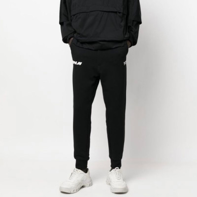 요지야마모토 남성 블랙 트레이닝 팬츠 - Y3 Mens Black Training Pants - y3/159x