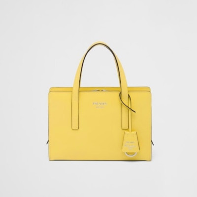 프라다 여성 옐로우 토트백 - Prada Womens Yellow Tote Bag - pr80x