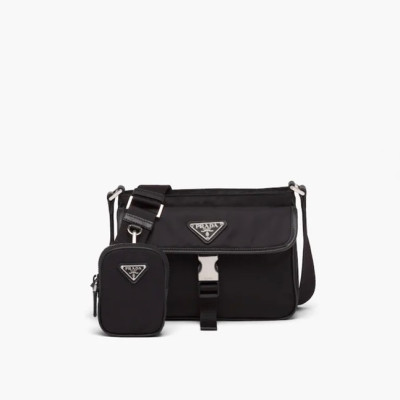 프라다 남성 블랙 크로스백 - Prada Mens Black Cross Bag - pr109x