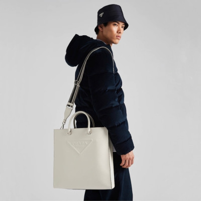 프라다 남성 화이트 크로스백 - Prada Mens White Cross Bag - pr150x