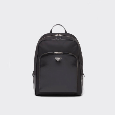 프라다 남성 블랙 백팩 - Prada Mens Black Back Pack - pr157x