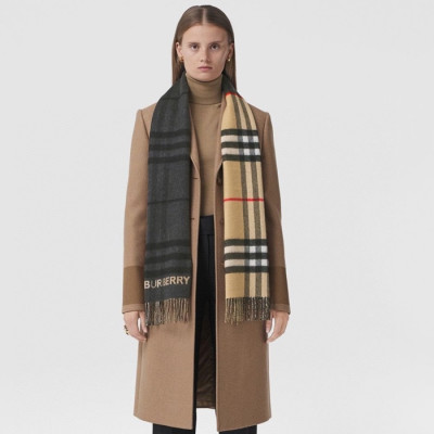 버버리 여성 그레이 머플러 - Burberry Womens Gray Muffler - bu40x