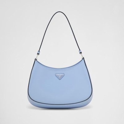 프라다 여성 블루 클레오백 - Prada Womens Blue Cleo Bag - pr235x