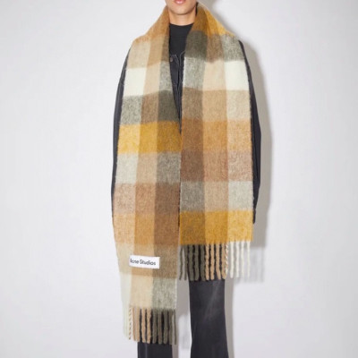 아크네 남/녀 카멜 머플러 - Acne Unisex Camel Muffler - ac185x