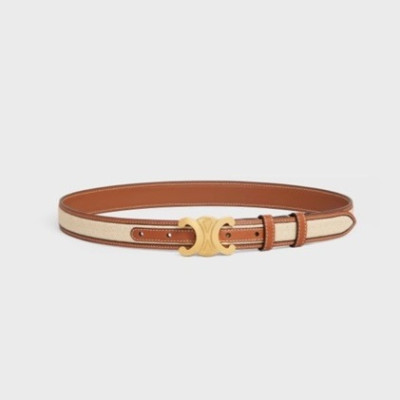 셀린느 여성 카멜 벨트 - Celine Womens Camel Belt - ce49x