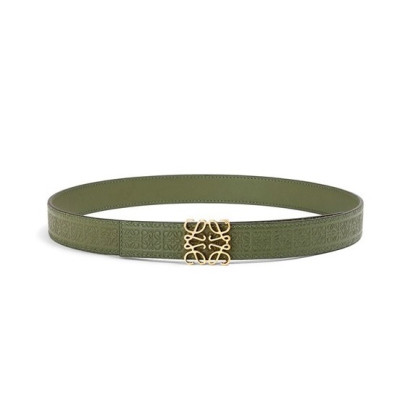 로에베 여성 그린 벨트 - Loewe Womens Green Belts - loe682x