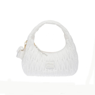 미우미우 여성 화이트 토트백 - Miumiu Womens White Tote Bag - miu261x