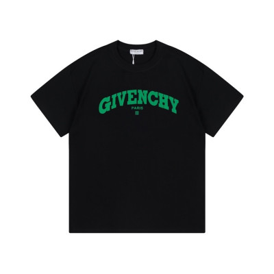 지방시 남성 크루넥 블랙 반팔티 - Givenchy Mens Black Tshirts - giv955x