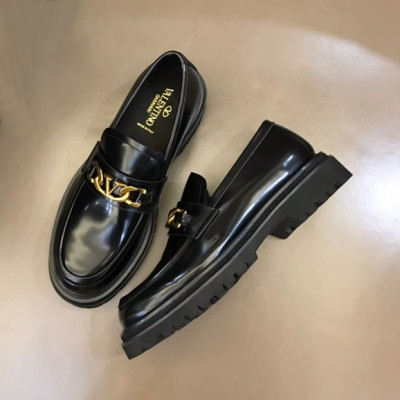 발렌티노 남성 블랙 로퍼 - Valentino Mens Black Loafer - val394x