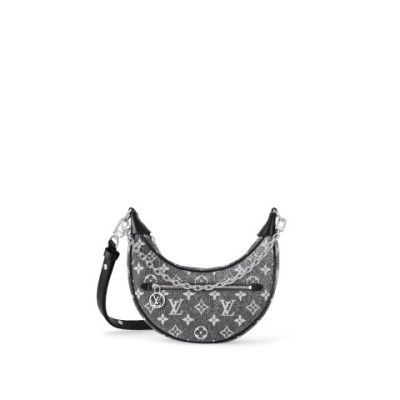 루이비통 여성 블랙 루프백 - Louis vuitton Womens Black Loop Bag - lv445x