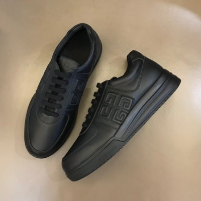 지방시 남성 블랙 스니커즈 - Givenchy Mens Black Sneakers - gi178x