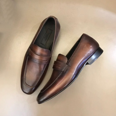 에르메네질도 제냐 남성 브라운 로퍼 - Ermenegildo Zegna Mens Brown Loafer - ze55x