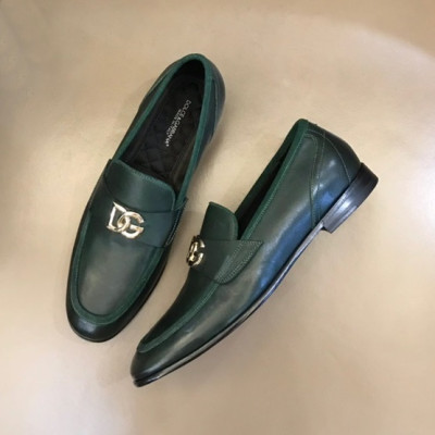 돌체앤가바나 남성 그린 로퍼 - Dolce&Gabbana Mens Green Loafer - dol410x