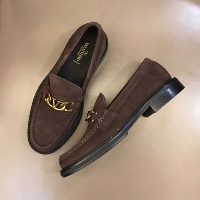 발렌티노 남성 브라운 로퍼 - Valentino Mens Brown Loafer - val404x