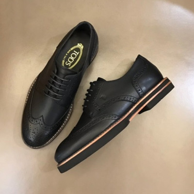 토즈 남성 블랙 스트랩 로퍼 - Tod's Mens Black Loafer - toz303x