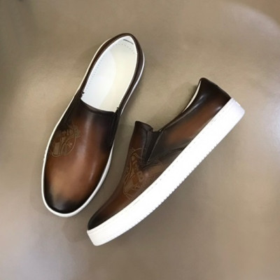 벨루티 남성 브라운 로퍼 - Berluti Mens Brown Loafer - ber164x