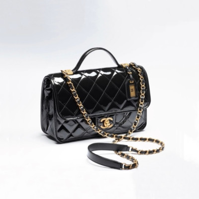 샤넬 여성 블랙 크로스백 - Chanel Womens Black Cross Bag - ch86x