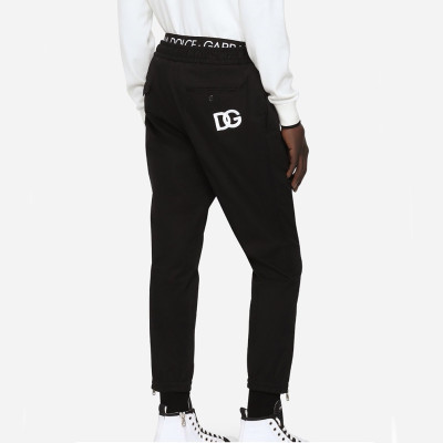 돌체앤가바나 남성 블랙 팬츠 - Dolce&Gabbana Mens Black Pants - dol440x