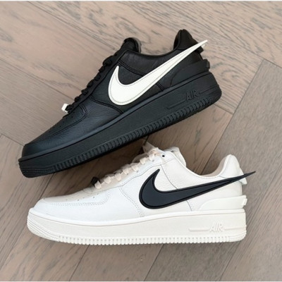 엠부시*나이키 남/녀 블랙 스니커즈 - Ambush*Nike Unisex Black Sneakers - ab02x