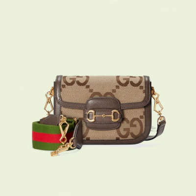 구찌 여성 브라운 홀스빗 크로스백 - Gucci Womens Brown Cross Bag - gu498x