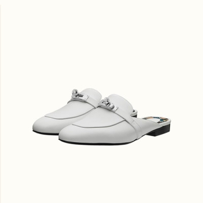 에르메스 여성 화이트 켈리 블로퍼 - Hermes Womens White Blopper - he149x