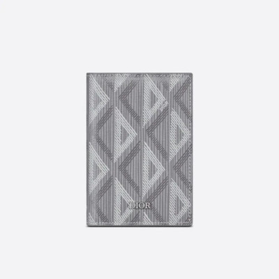 디올 남성 그레이 지갑 - Dior Mens Gray Wallets - di386x