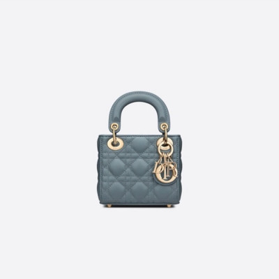 디올 여성 블루 레이디백 - Dior Womens Blue Lady Bag - di399x