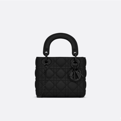 디올 여성 블랙 레이디백 - Dior Womens Black Lady Bag - di403x