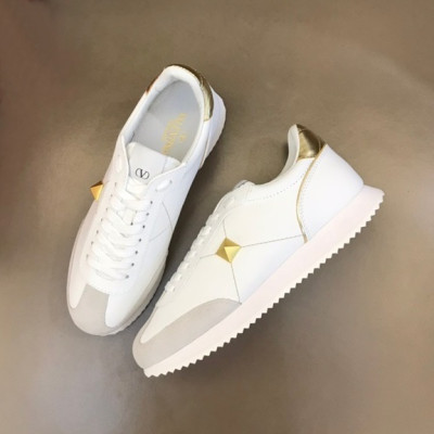 발렌티노 남성 모던 골드 스니커즈 - Valentino Mens Gold Sneakers - val416x