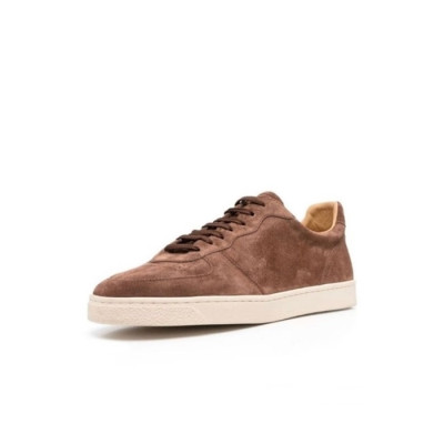 브루넬로쿠치넬리 남성 브라운 스니커즈 - Brunello Cucinelli Mens Brown Sneakers - bru55x