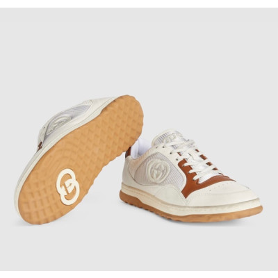 구찌 남/녀 카멜 스니커즈 - Gucci Unisex Camel Sneakers- gu605X